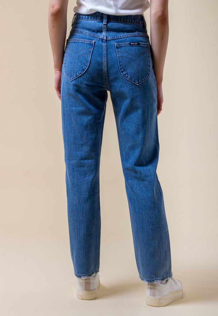 Original Straight Organic Jeans - maya blue