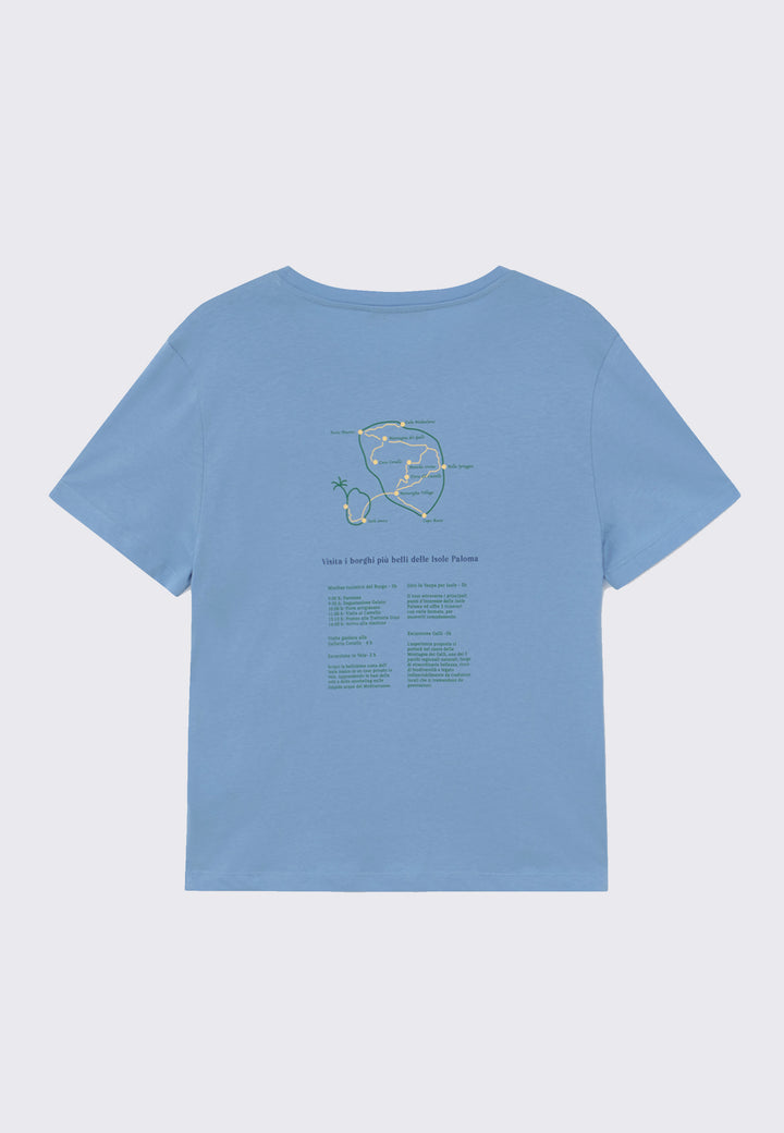 Souvenir PW Tours T-Shirt - extra light blue