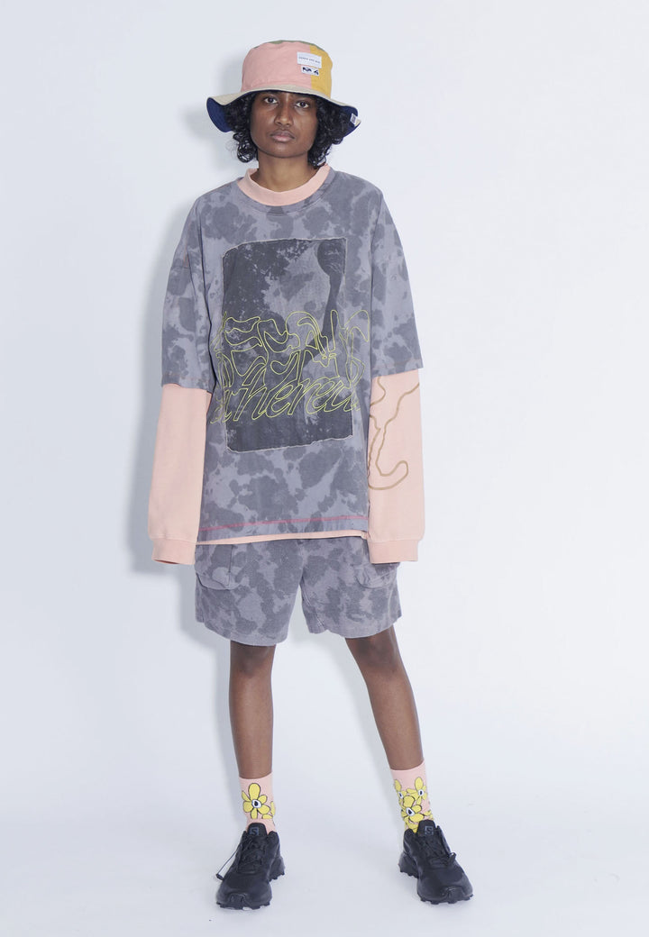 Keep It Ethereal Oversized T-Shirt - marble