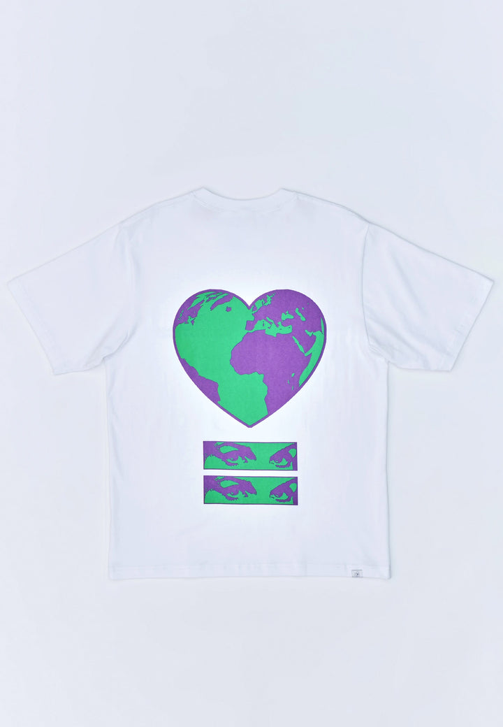 World Heartbeat T-Shirt - white
