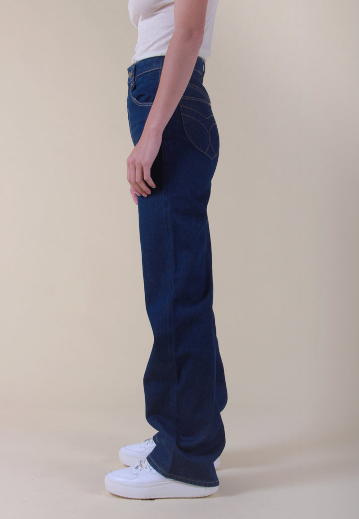 Heidi Jeans - jane organic blue