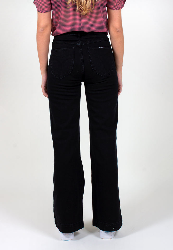 Sailor Long Jeans - jet black