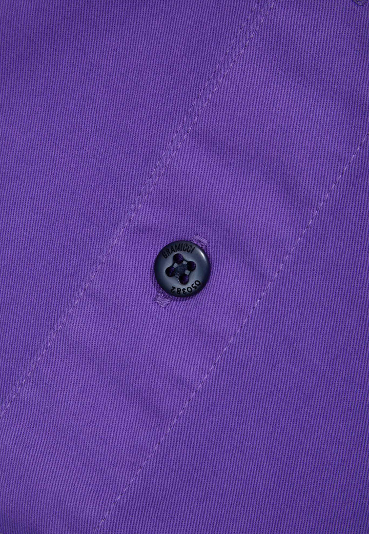 Adsum x Gramicci Twill Work Shirt - Purple