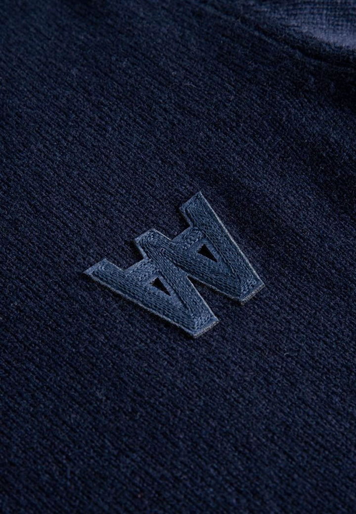 Kevin Lambswool Jumper - navy