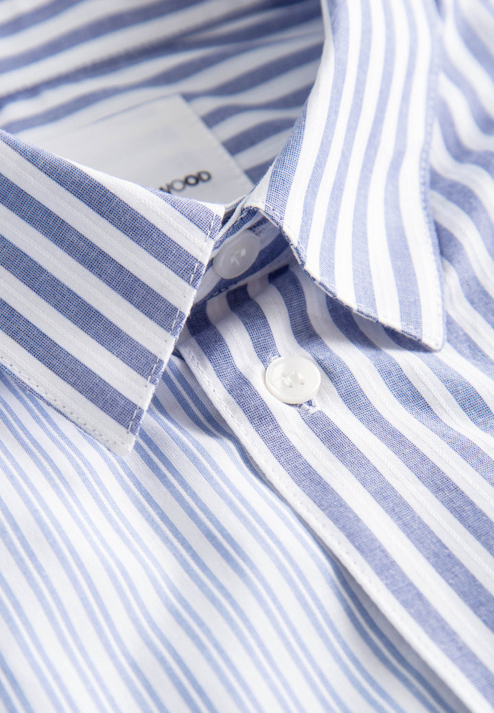 Timothy Stripe Shirt - blue stripes